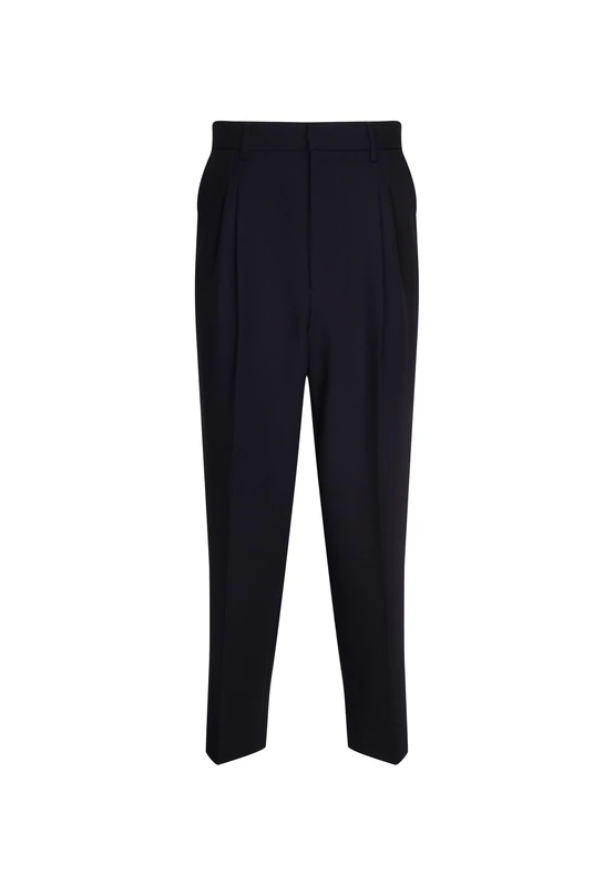 Seidensticker Studio Unisex Relaxed Chino Hose Trouser, Blue, 46 W