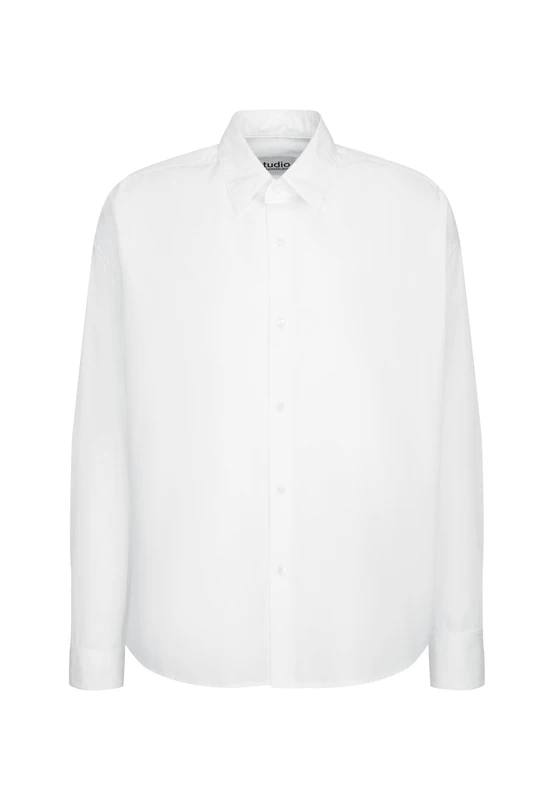Seidensticker Studio Unisex Casual Hemd Shirt, White, XXL - Image 1