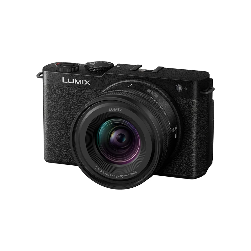 Panasonic Lumix S9, Full Frame Mirrorless S9 Open Gate Vlogging Camera in Black, with S-R1840E 18-40mm S lens, 24.2MP, 6K /4K Video, 779 Point PDAF, Image Stabilisation Free-Angle Screen