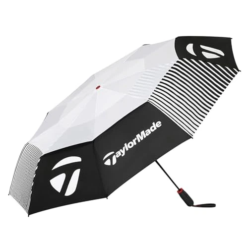 TaylorMade Golf 2025 Umbrella, Silver, 60 Inch, 60 inches