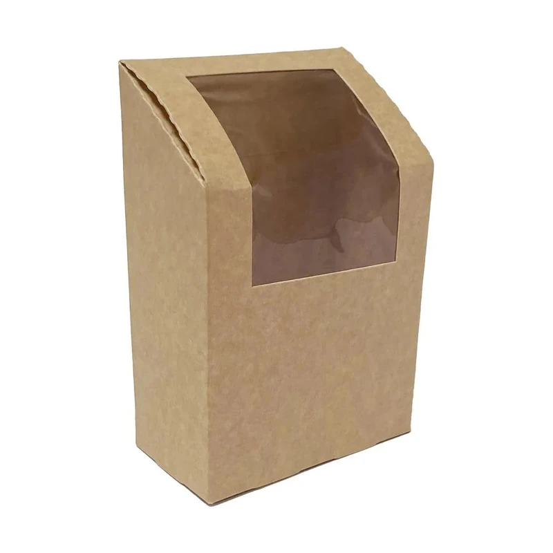 Fiesta Recyclable Wrap Box with PET Window (Pack 500) - Image 1