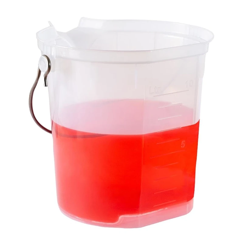 Pro-Measures Pro-Bucket Heavy Duty Measuring Jug Bucket - 10Ltr