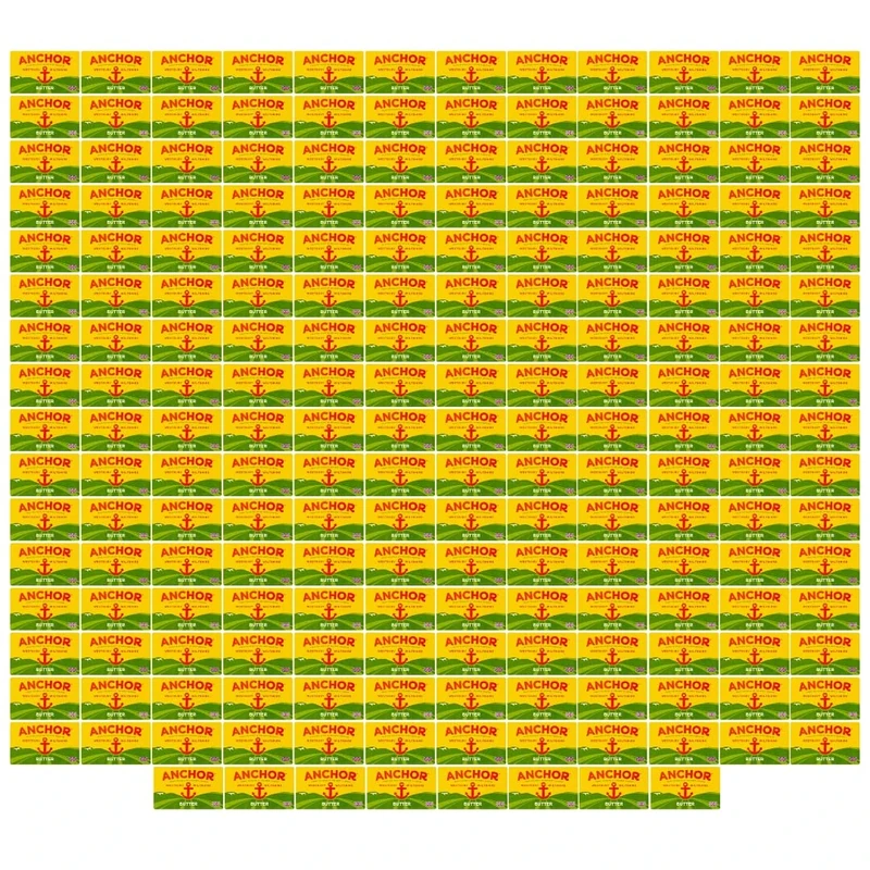 Salted Spreadable Anchors Mini Butter Portions 25-500 Portions 7g each Fresh Stock Restocked Daily (200 Portions)