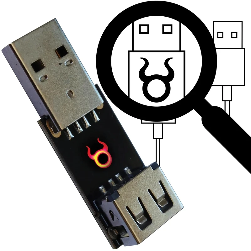KSEC Hak5 Malicious Cable Detector by O.MG - Cable Detection Tool for Identifying Threats - Image 1
