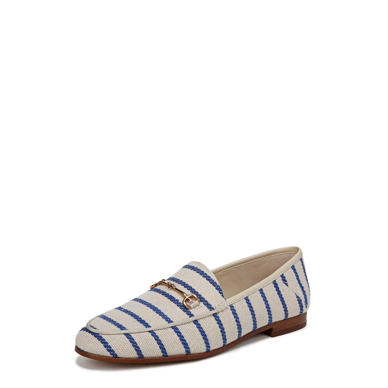 Sam Edelman Women's Loraine Loafer, Cobalt Stripe, 3.5 UK - Image 1