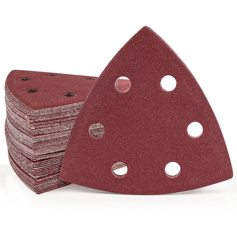 Sanding Pads (60PCS 6 Holes, count, 60)