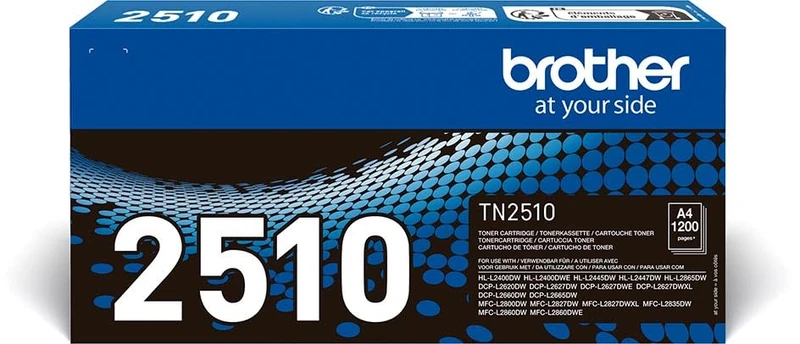 Brother HLL2400DW HLL2445DW DCPL2620DW DCPL2627DWXL DCPL26 Black Original Toner (Pack of 3) - Image 1