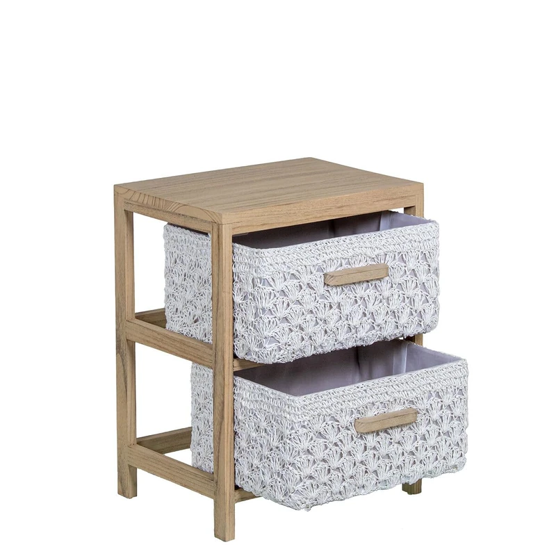 Alexandra House Living Chest of drawers White 40 x 52 x 30 cm - Image 1