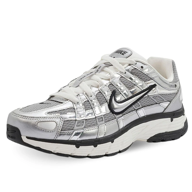 Nike Mens P-6000 Sneaker, Metallic Silver Metallic Silver Sail, 13 UK