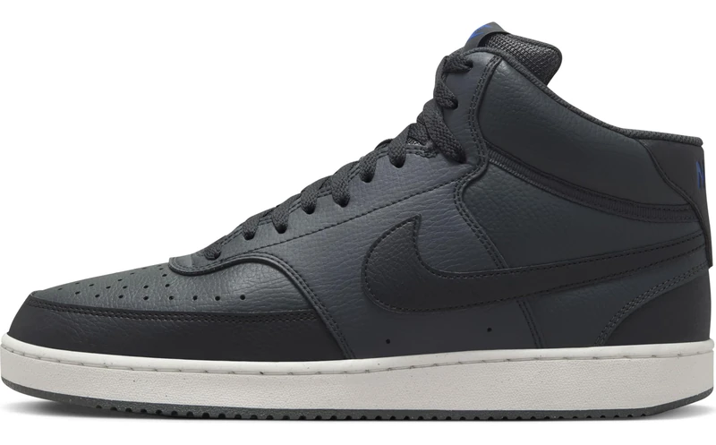 Nike DN3577-005 Nike Court Vision MID NN Men Dark Smoke Gray Off Noir Racer Blue Black UK 8.5