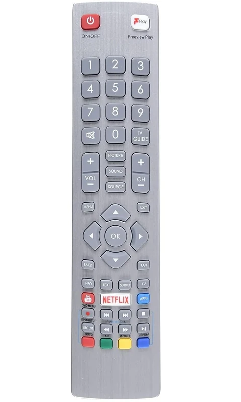 FOXRMT Remote for Shrap Smart TV with 4 Hot Button,Compatible with Shrap Smart TV- No Setup Required