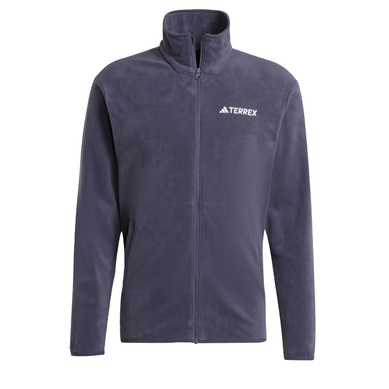 adidas Men's Terrex Multi Essentials Full Zip Fleece Jacket, Shadow Navy, 4XL