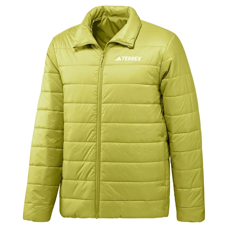 adidas Men's Terrex Multi Essentials Insulated Jacket, preloved lime, L
