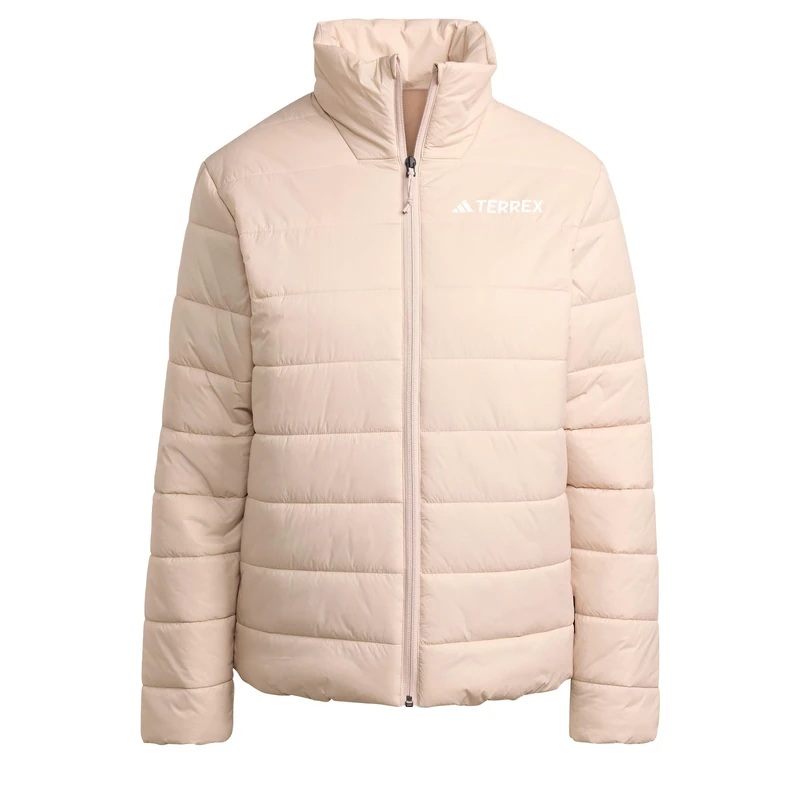 adidas Women's Terrex Multi Essentials Insulated Jacket, Wonder Taupe, L