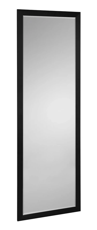 Mirrors and More Juliette 82290202 Frame Mirror Aluminium Black with Bevelled