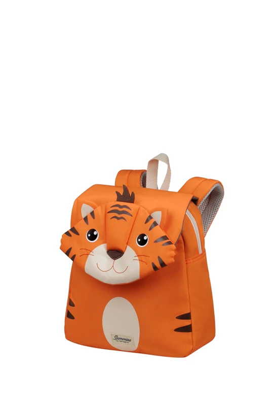 Samsonite Happy Sammies Eco - Children's Backpack S, 27.5 cm, 7.5 l, orange (Tiger Toby)