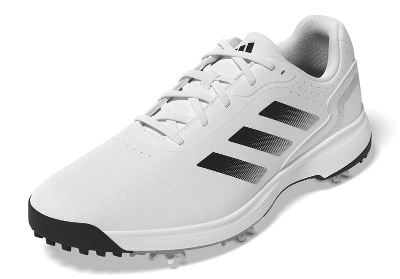 adidas Men's Traxion Response Golf Shoes, FTWR White/core Black/Silver met., 3.5 UK - Image 1