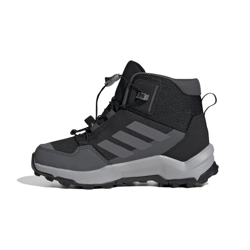 adidas Unisex Kids Terrex Ax4R Mid Hiking Shoes Kids, CBLACK/GREFOU/GREYSIX, 12 UK Child