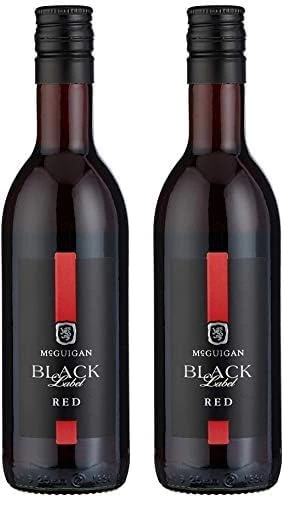 McGuigan Black Label Red, 18.7 cl (Case of 12) (Pack of 2)