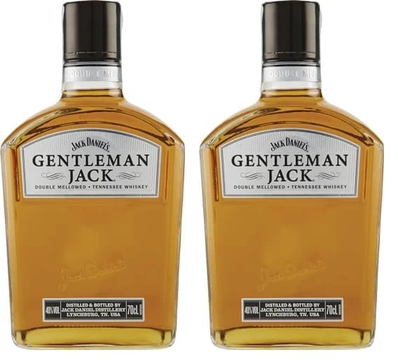 Jack Daniel's Gentleman Jack Tennessee Whiskey, 700ml (Pack of 2)