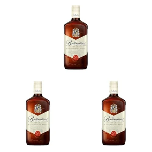 Ballantines Finest Blended Scotch Whisky, 70 cl (Pack of 3)