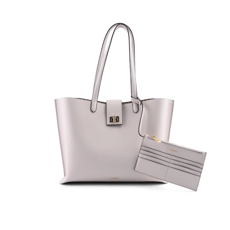 Aldo Women's Agraleder Tote Bag, Bone, M - Image 1