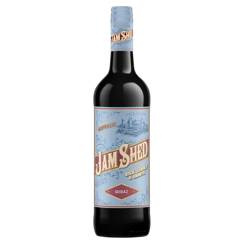 Jam Shed Shiraz Wine, 75cl (Pack of 6)
