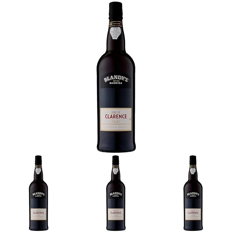 Blandy’s Duke of Clarence Rich Madeira wine, 75cl (Pack of 4)