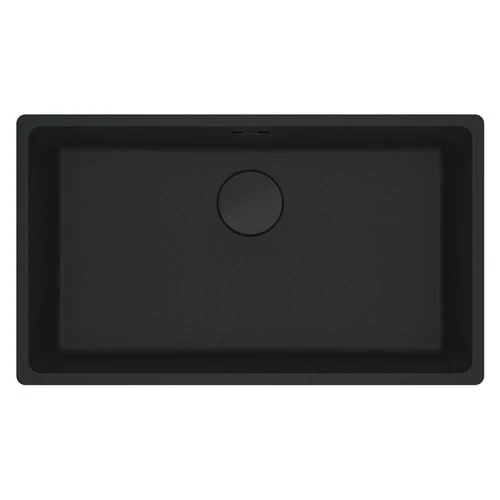 Franke MRG 610-72 Matte Black 44x76cm Kitchen Sink with Drain - Image 1
