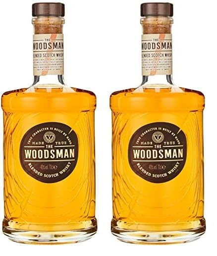 The Woodsman Blended Scotch Whisky, 70cl (Pack of 2) - Image 1