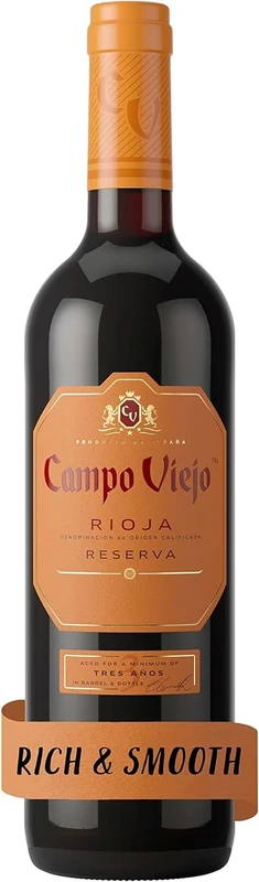 Campo Viejo Rioja Reserva Red Wine, 75cl (Pack of 6)