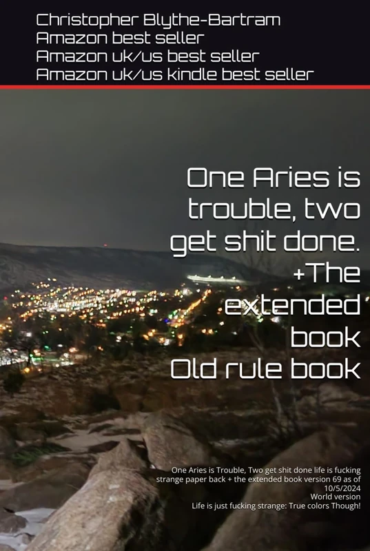 One Aries is trouble, two get shit done.: Life is fucking strange + extended book World version hardcover (Life Is Just Fucking Strange: True Colors Though!)