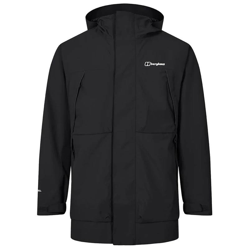 Berghaus Men's Wansbeck Parka, Jet Black, 3XL