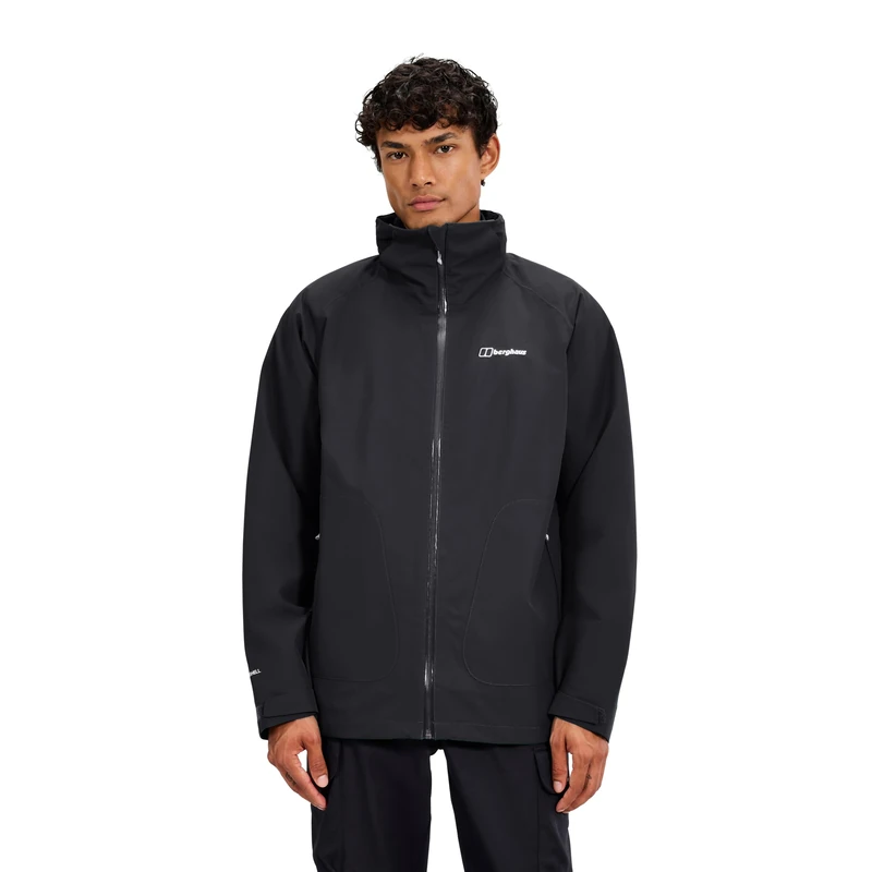 Berghaus Men's Roam Insulated Jacket | Waterproof Coat | Packable Not assigned, Black, XS