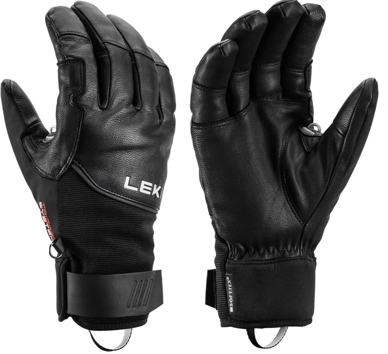 LEKI Pegas Lite 654875301 3D Ski Gloves Size 7.5 Black