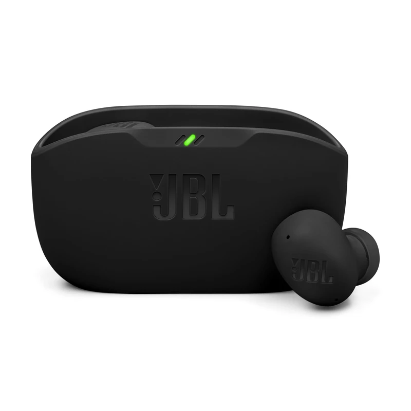 JBL WAVE BUDS 2 Fully Wireless Earbuds Bluetooth/Active Noise Canceling/Multipoint / IP54 Waterproof/Dustproof/App Compatible, USB Type-C/Black / JBLWBUDS2BLK