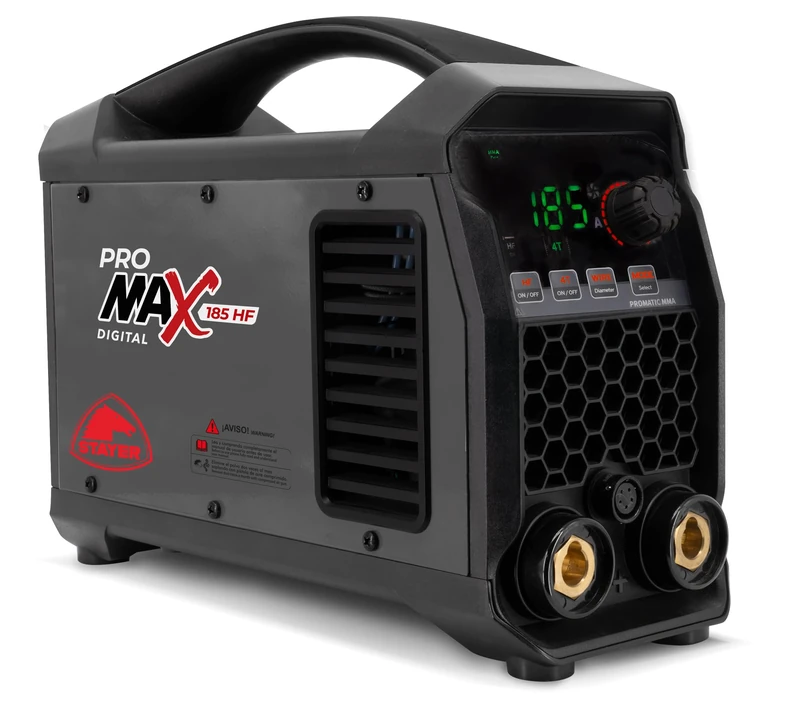 Inverter Welding Equipment for Coated Electrode with HF, synergic and pulsed with 185A. PRO MAX 185 HF