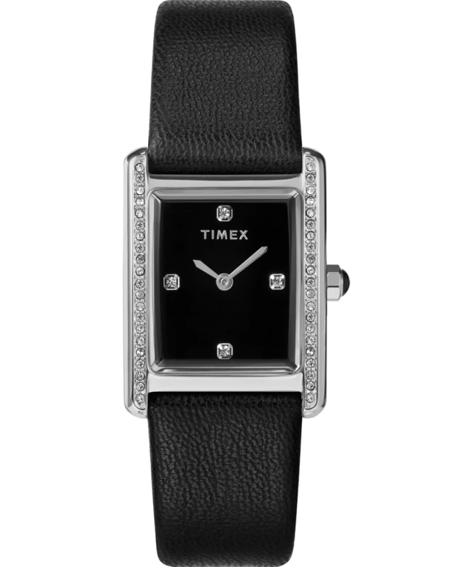 Timex Women's Analogue Quartz Hailey with Stone-Set Bezel