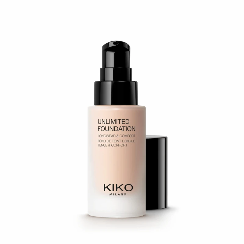 KIKO Milano Unlimited Foundation 1R, Long-Lasting Liquid Foundation - Image 1
