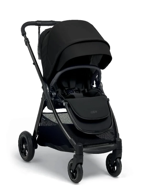 Mamas & Papas Flip XT3, Compact Pushchair, Stroller, Pram, One Handed Fold, Slim Frame, Lie Flat Seat, Large Hood, Newborn to 4 Years, Ink.