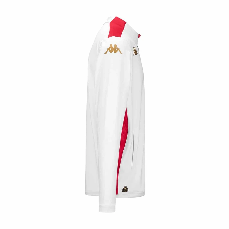 Kappa ARUN PRO 8 MONACO SWEAT ASM | MAN | SIZE 3XL | WHITE/RED