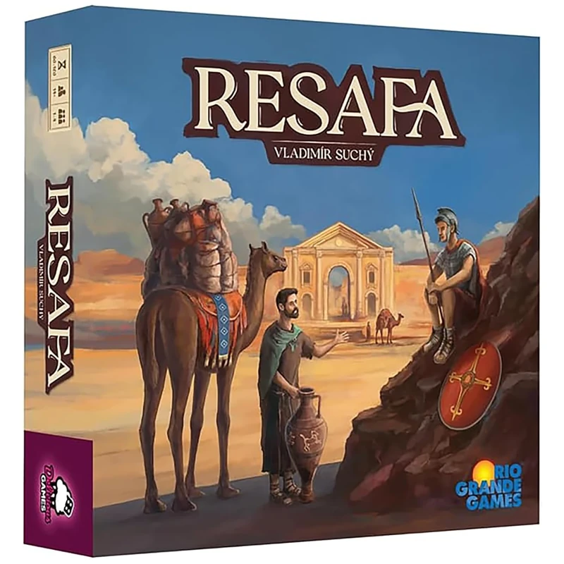 Rio Grande Games | Resafa | Board Game | Ages 14+ | 1-4 Players | 90 Minutes Playing Time