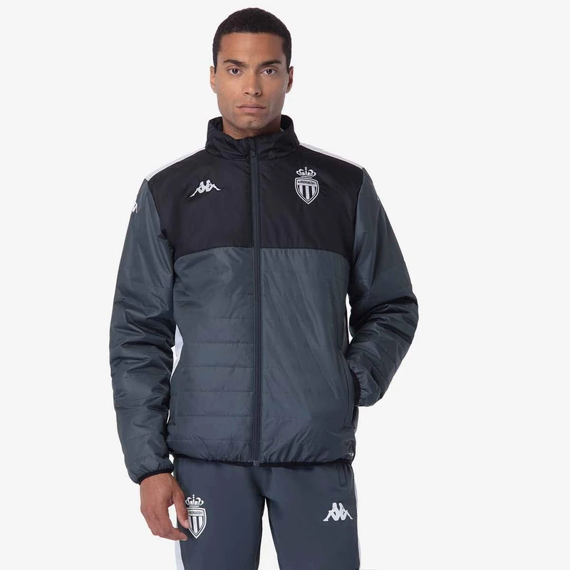 Kappa ARSECO 8 MONACO JACKETS ASM | MAN | SIZE M | GREY DK/BLACK CARBON/WHITE