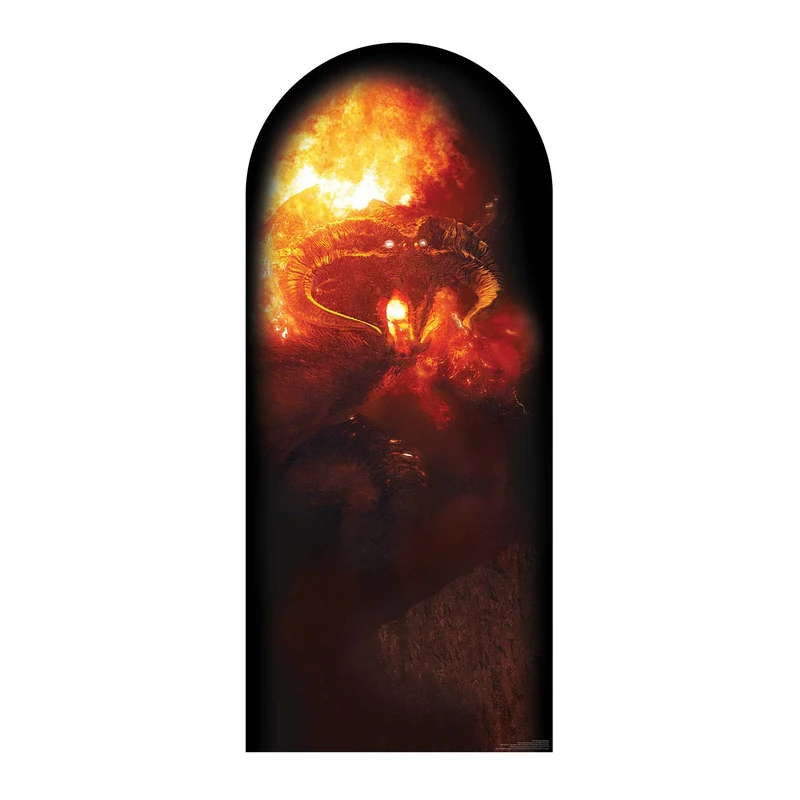 Star Cutouts SC4556 Lord of The Rings Balrog Backdrop Single Cardboard Cut Out Height 185cm