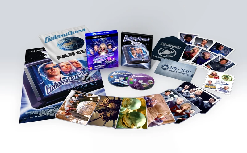Galaxy Quest Steelbook 25th Anniversary 4K UHD Collector's Edition (includes Steelbook) [Blu-ray] [Region A]