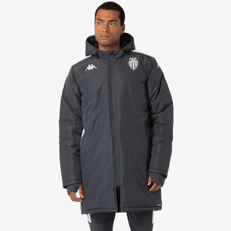 Kappa ARMINZIP PRO 8 MONACO JACKETS ASM | MAN | SIZE L | GREY DK/WHITE