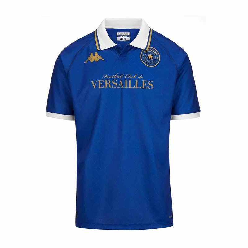 Kappa Kombat Home Versailles Act Jersey Versailles | Man | Size 8Y | Blue/White/Gold