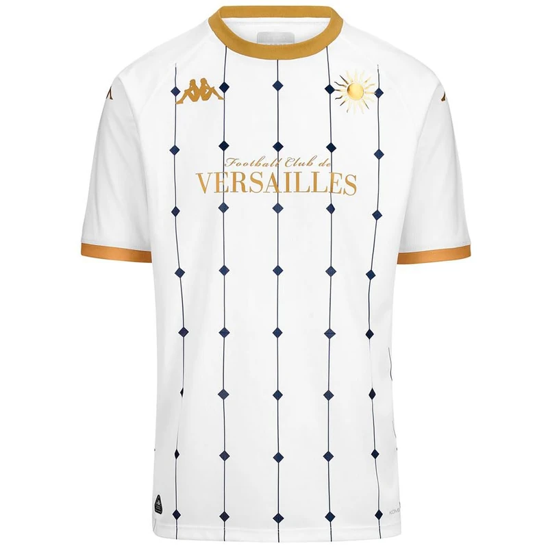 Kappa Kombat Away Versailles Act Jersey Versailles | Man | Size 10Y | White/Gold