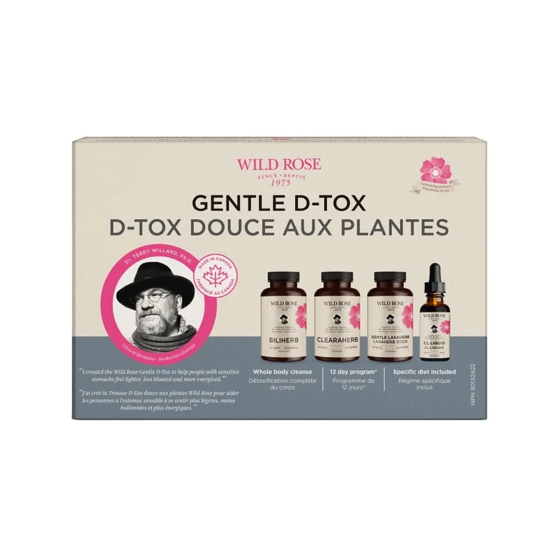 Wild Rose Gentle Herbal D-Tox Kit - Image 1