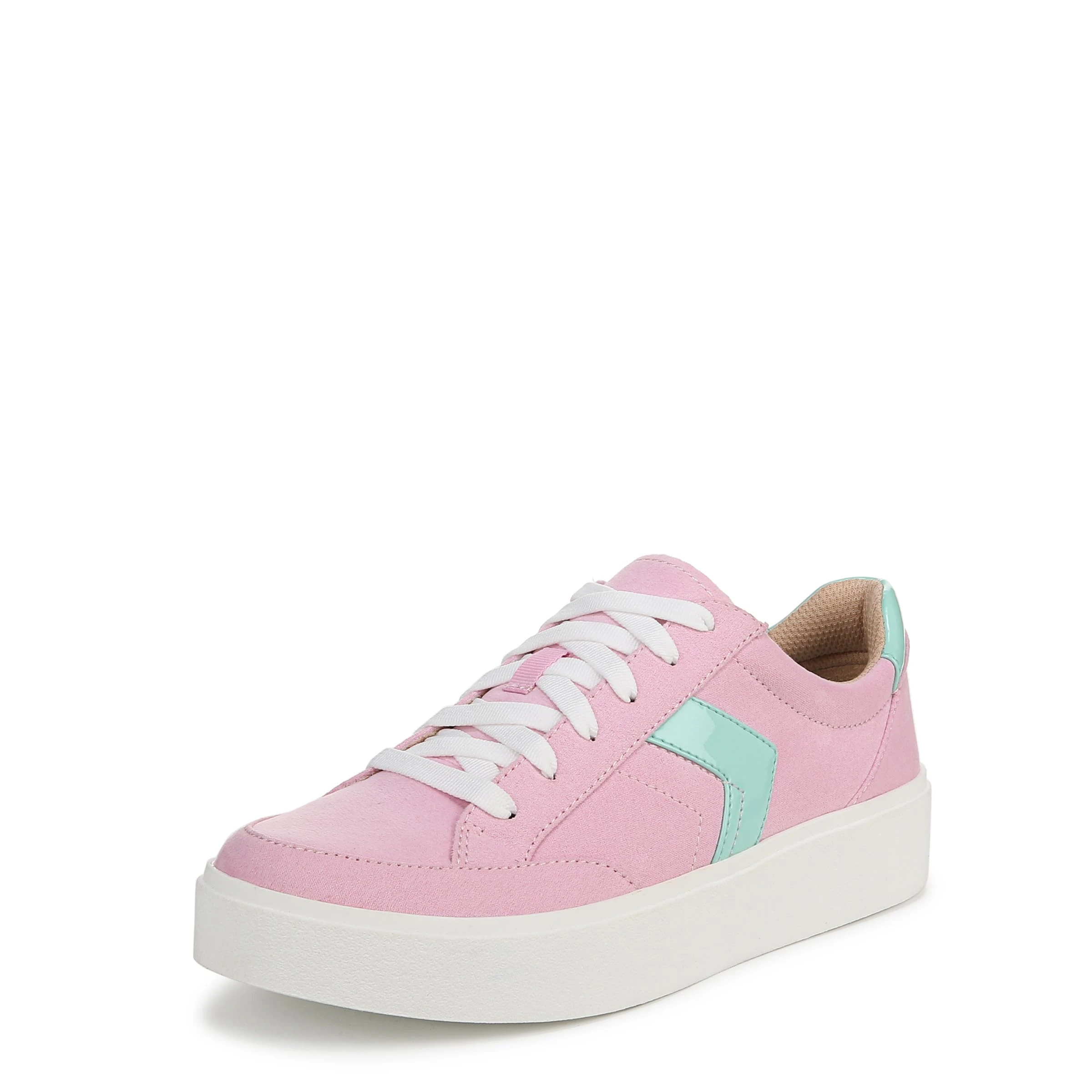 Dr. Scholl's Women's Madison Lace Sneaker, Sweet Pink Fabric, 5 UK